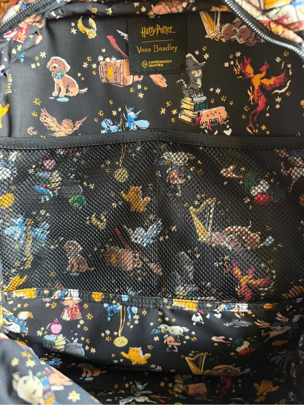 Vera Bradley Harry Potter “Friends at Hogwarts” Campus Backpack